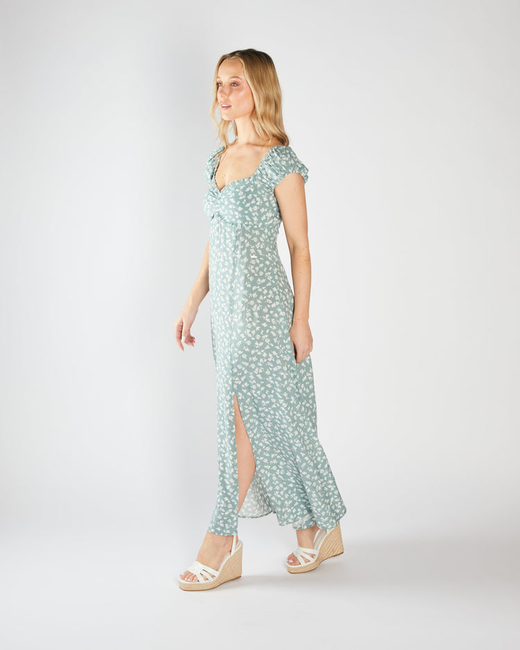 Fran Dress Iceberg Green