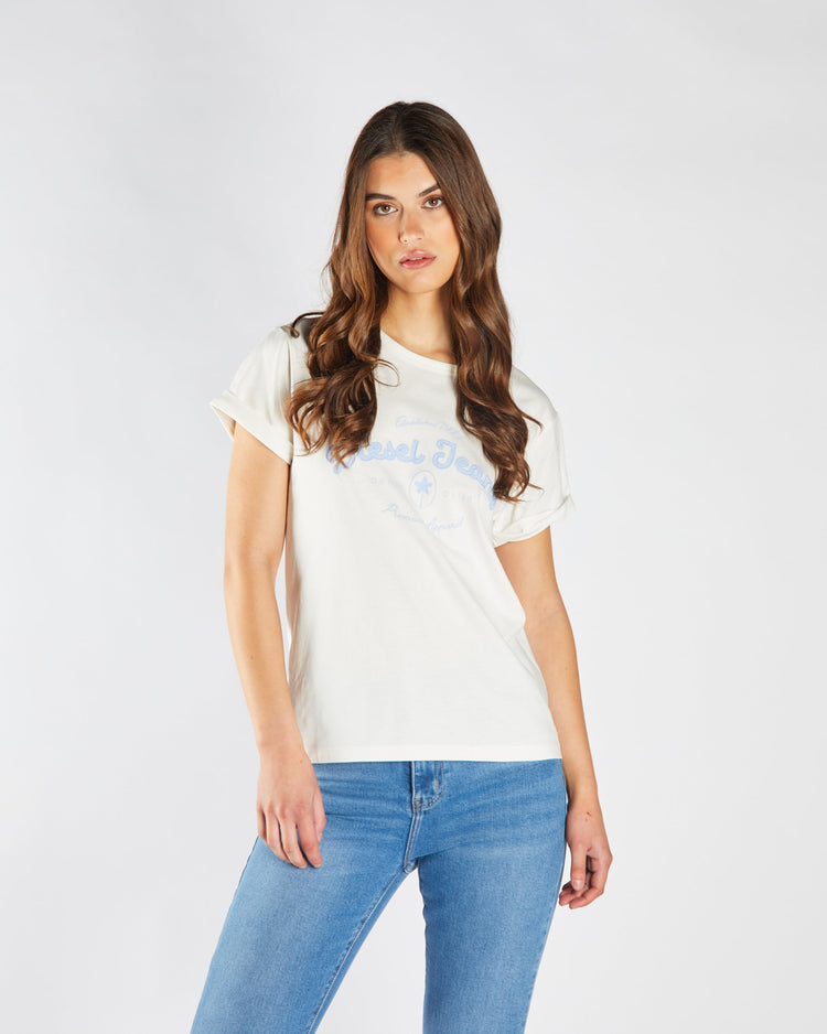 Franny Tee Dove White
