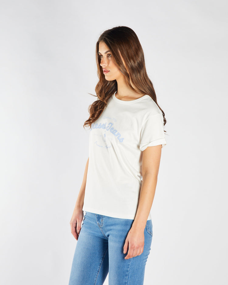 Franny Tee Dove White