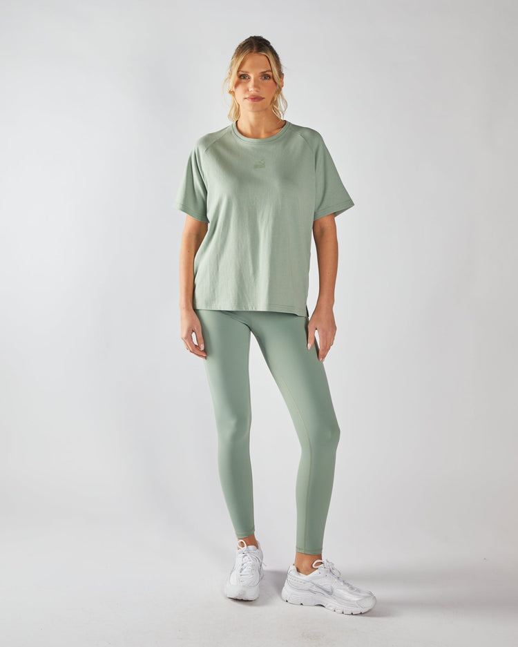 Gia T-Shirt Moss Green