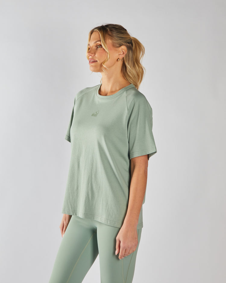 Gia T-Shirt Moss Green
