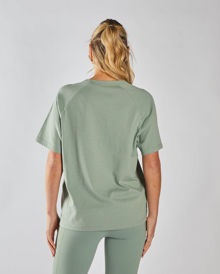 Gia T-Shirt Moss Green