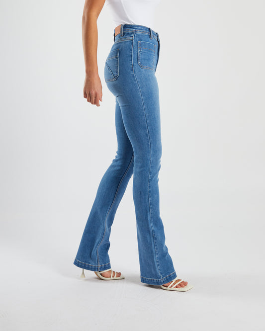 Gina Hr Bootleg Sky Blue