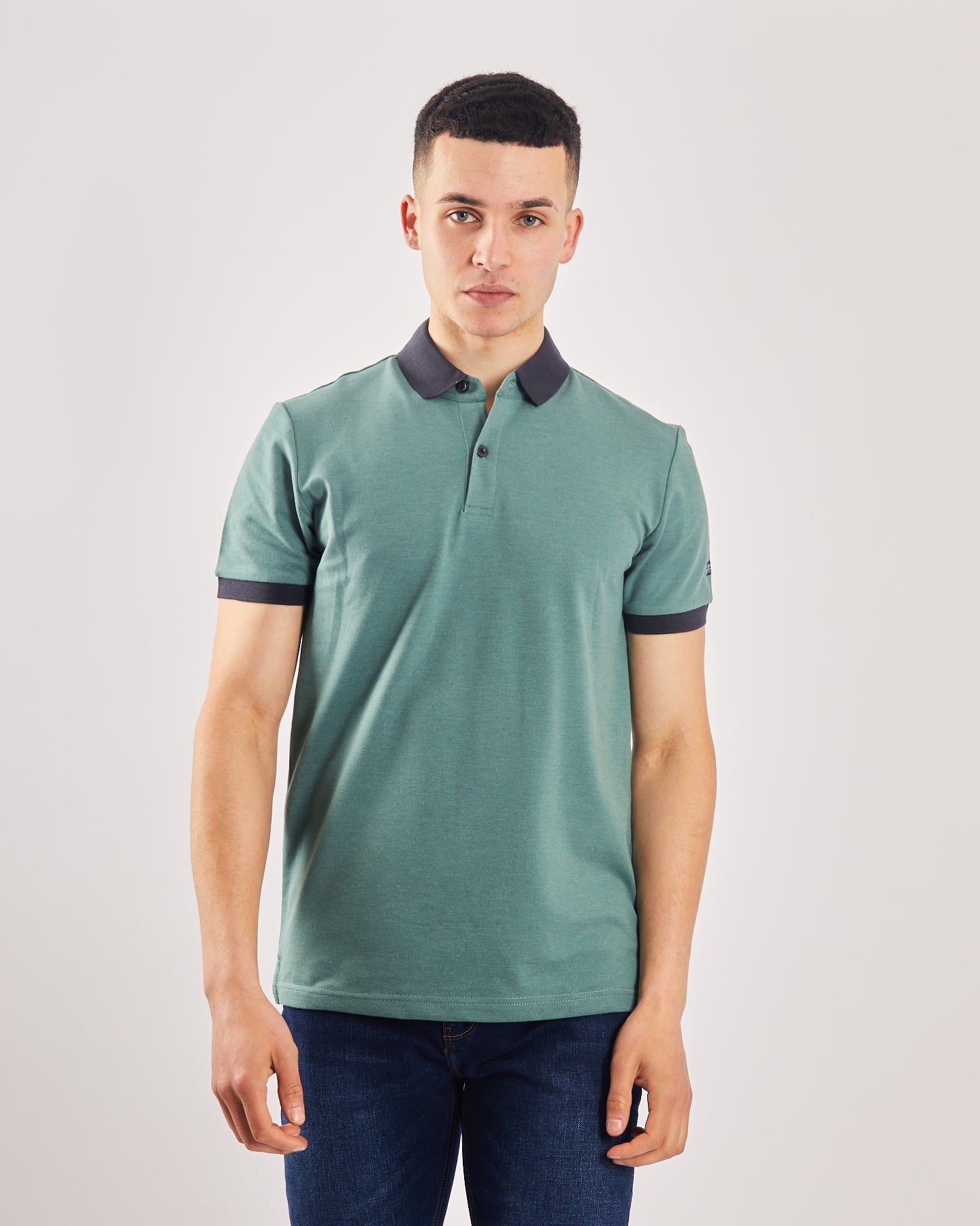 Mens mint 2024 green polo shirt