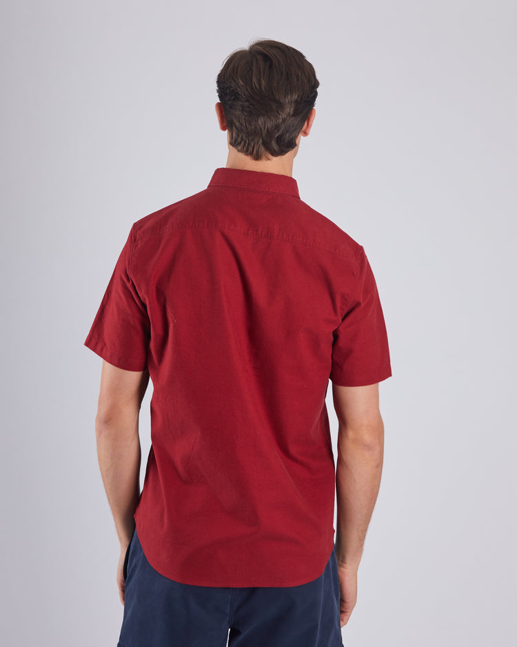 Harlow SS Shirt Havana Red