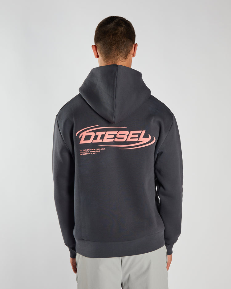 Isaiah Hoodie Bonfire Ash