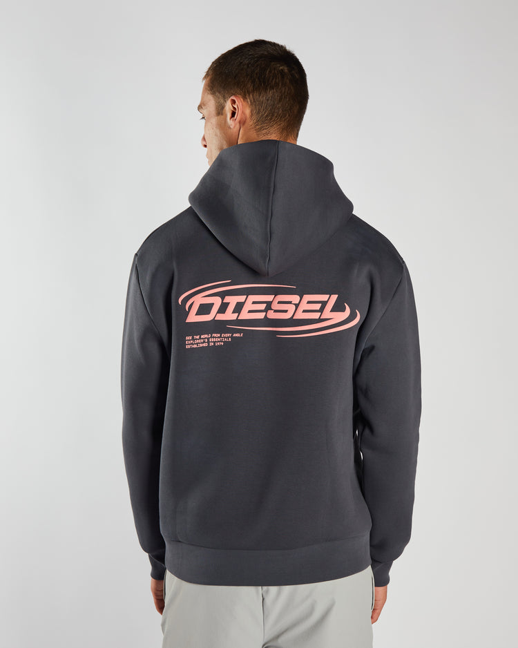 Isaiah Hoodie Bonfire Ash