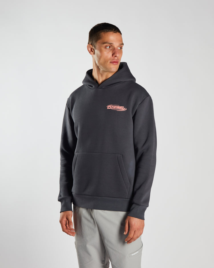 Isaiah Hoodie Bonfire Ash