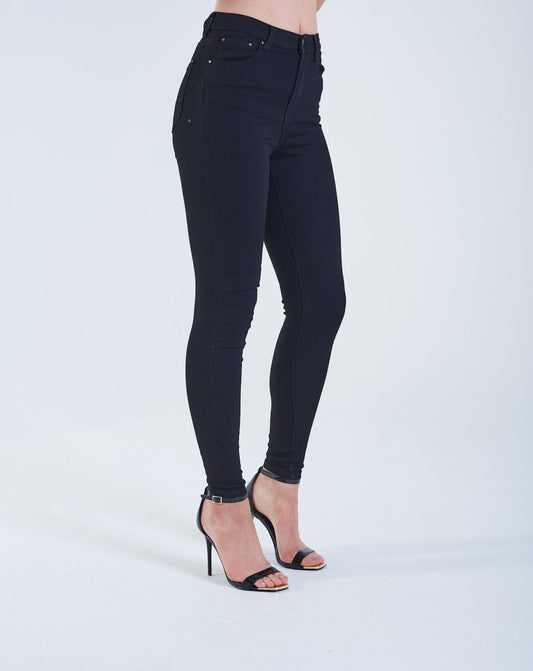 Emery High Rise Skinny Black