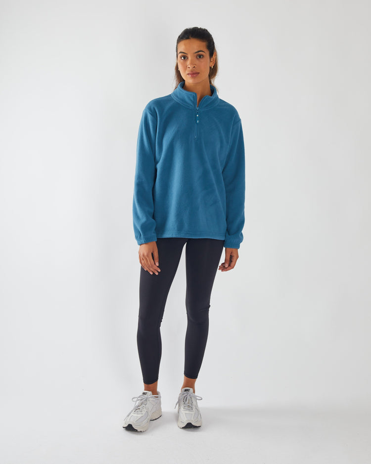 Pixie Fleece Half Zip Midnight