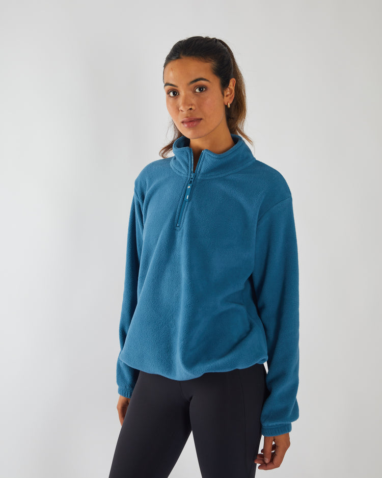 Pixie Fleece Half Zip Midnight