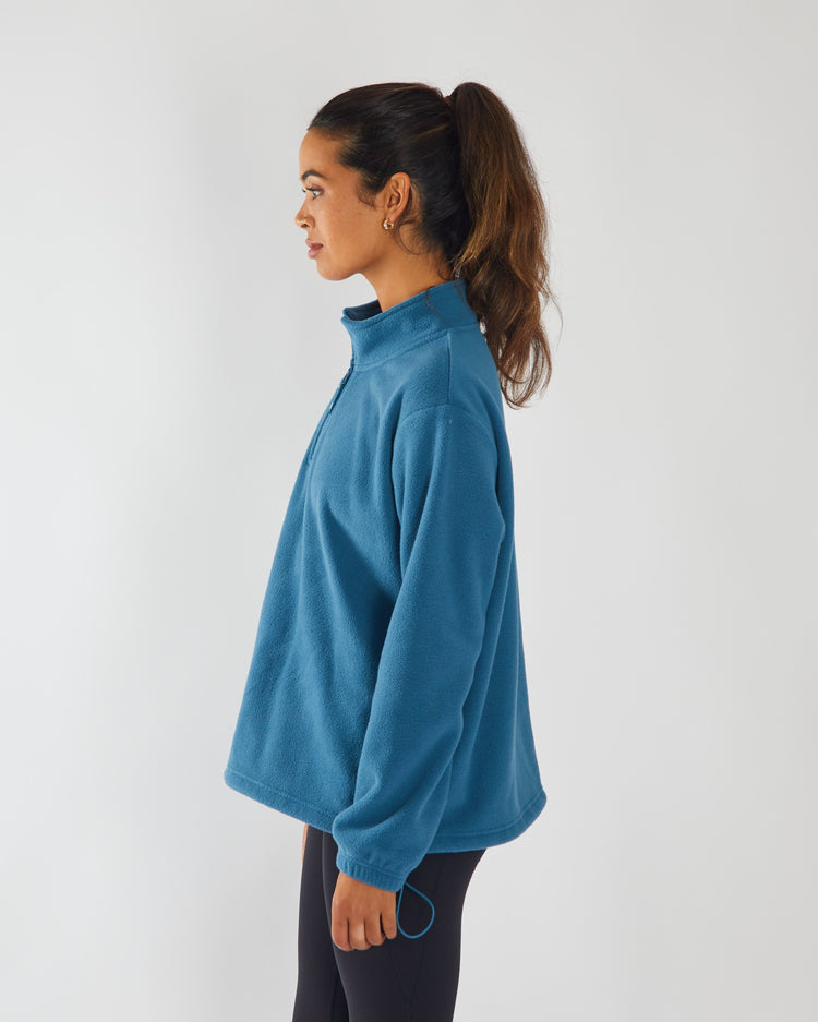 Pixie Fleece Half Zip Midnight