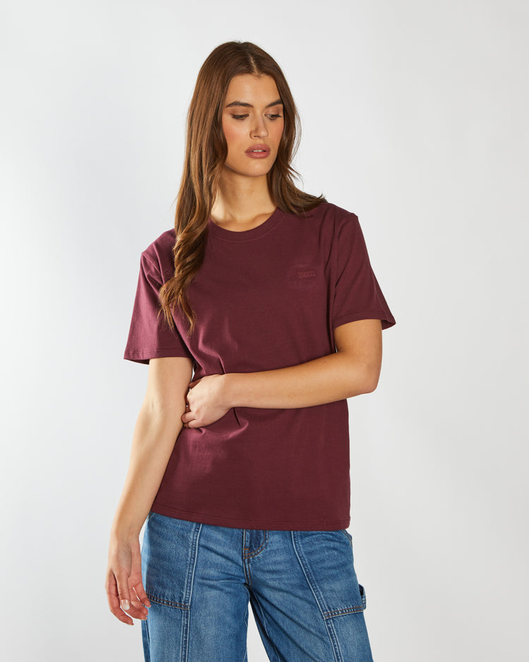 Jada Basic O Neck Deep Orchid