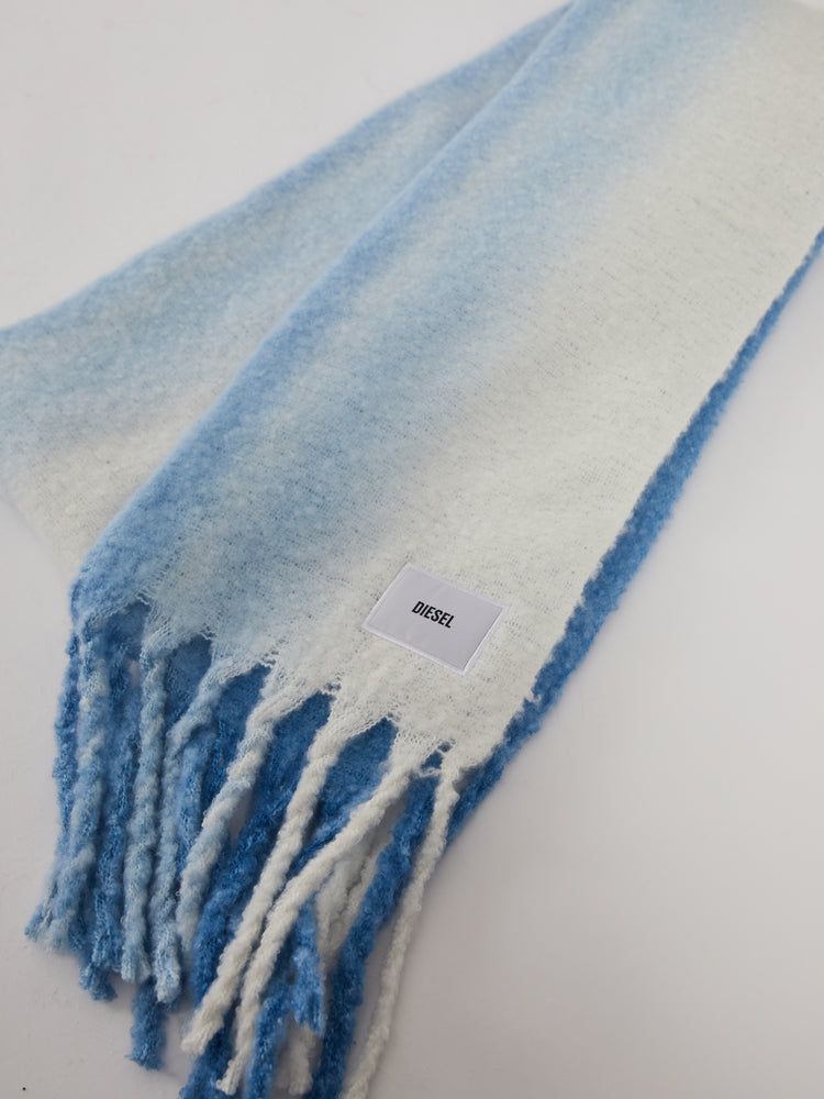 Juno Scarf Cool Blue/White