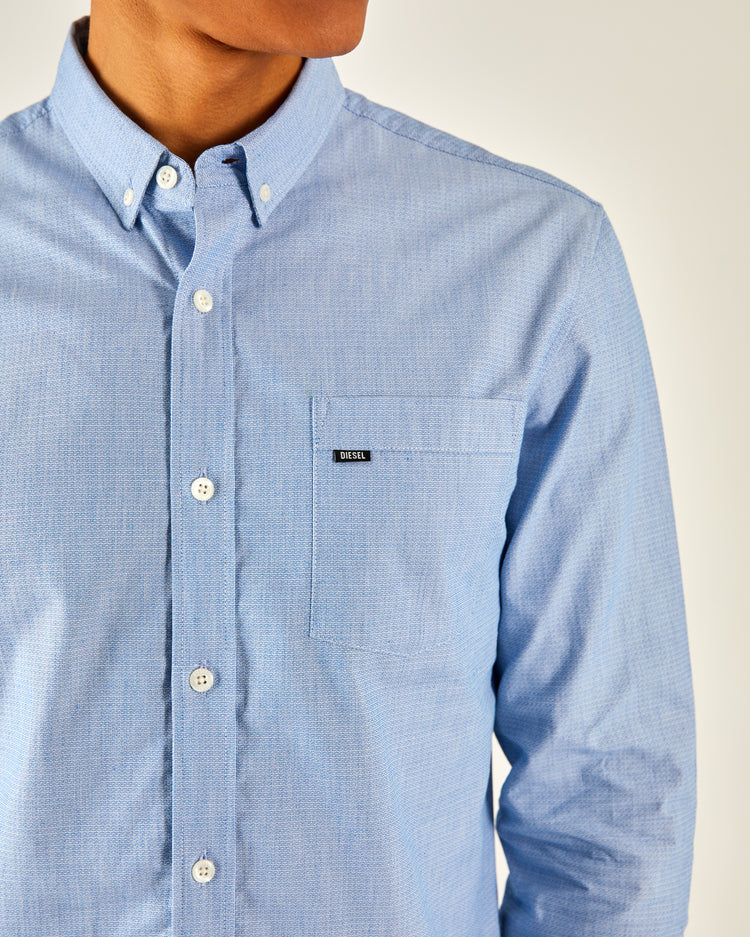 Jenk Ls Shirt Blue