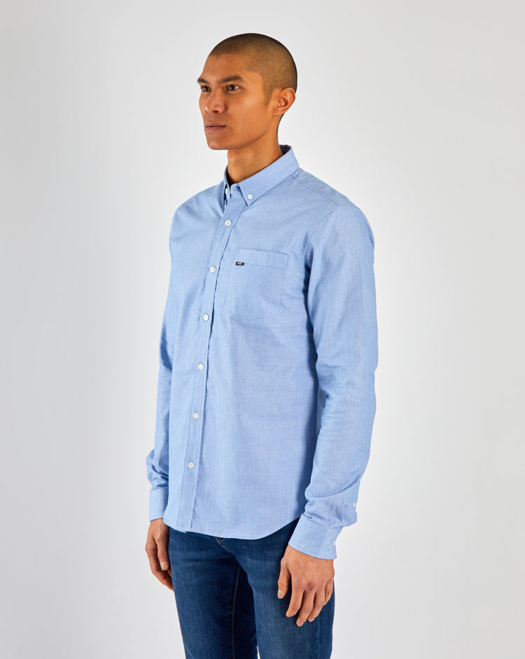 Jenk LS Shirt Blue