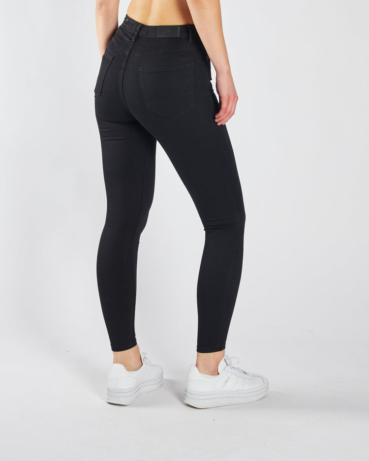 Jessica High Rise Skinny Black