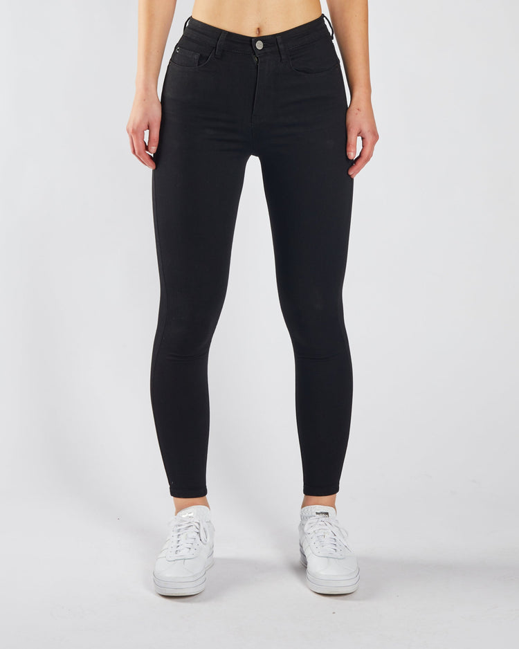 Jessica High Rise Skinny Black