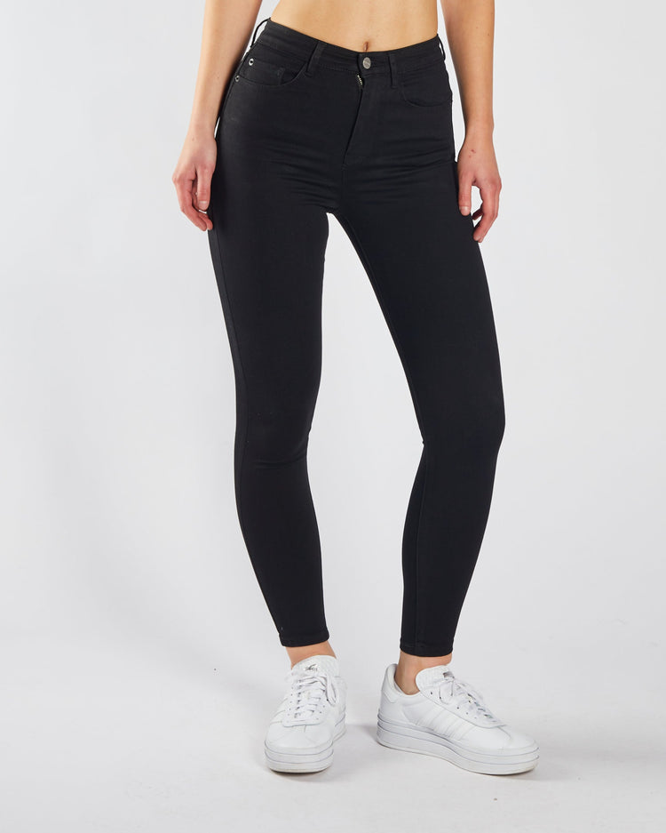 Jessica High Rise Skinny Black