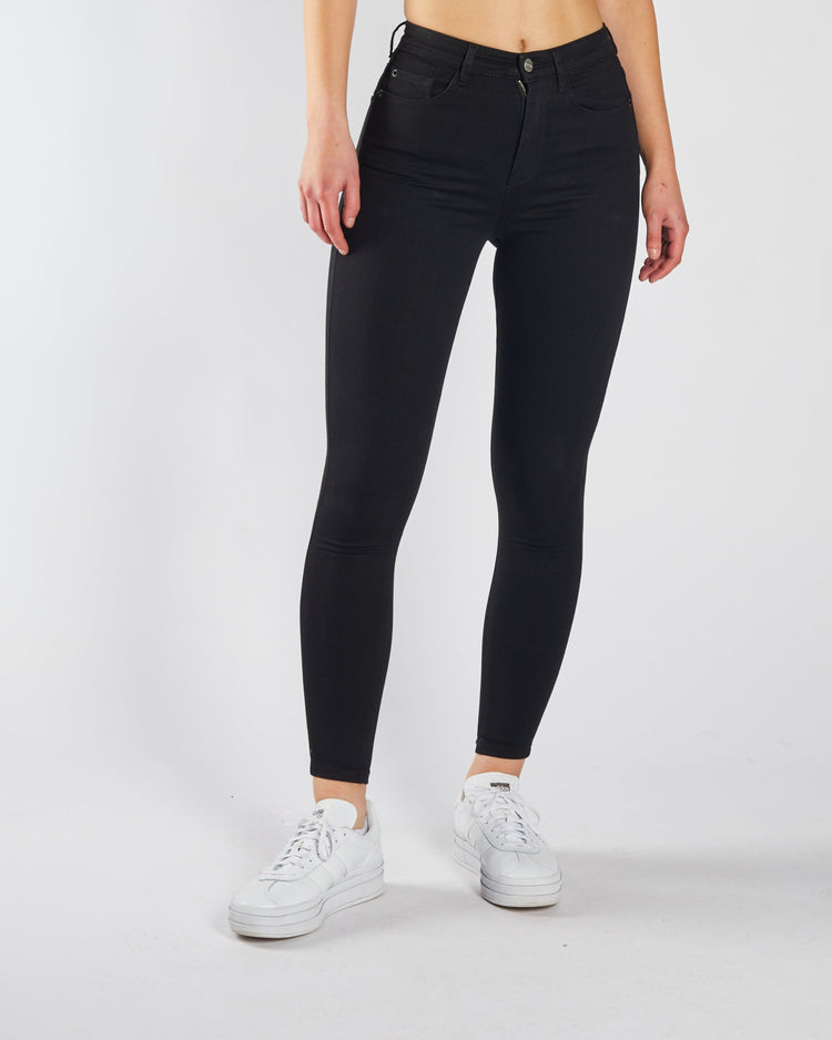 Jessica High Rise Skinny Black