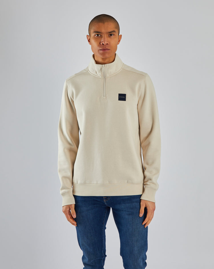 Jude Half Zip Bone