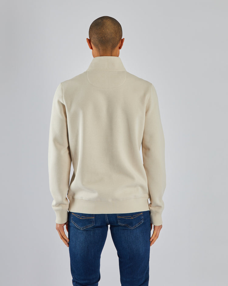 Jude Half Zip Bone