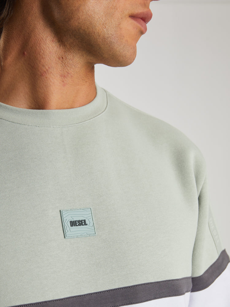 Kenneth Sweatshirt Glacier Ice
