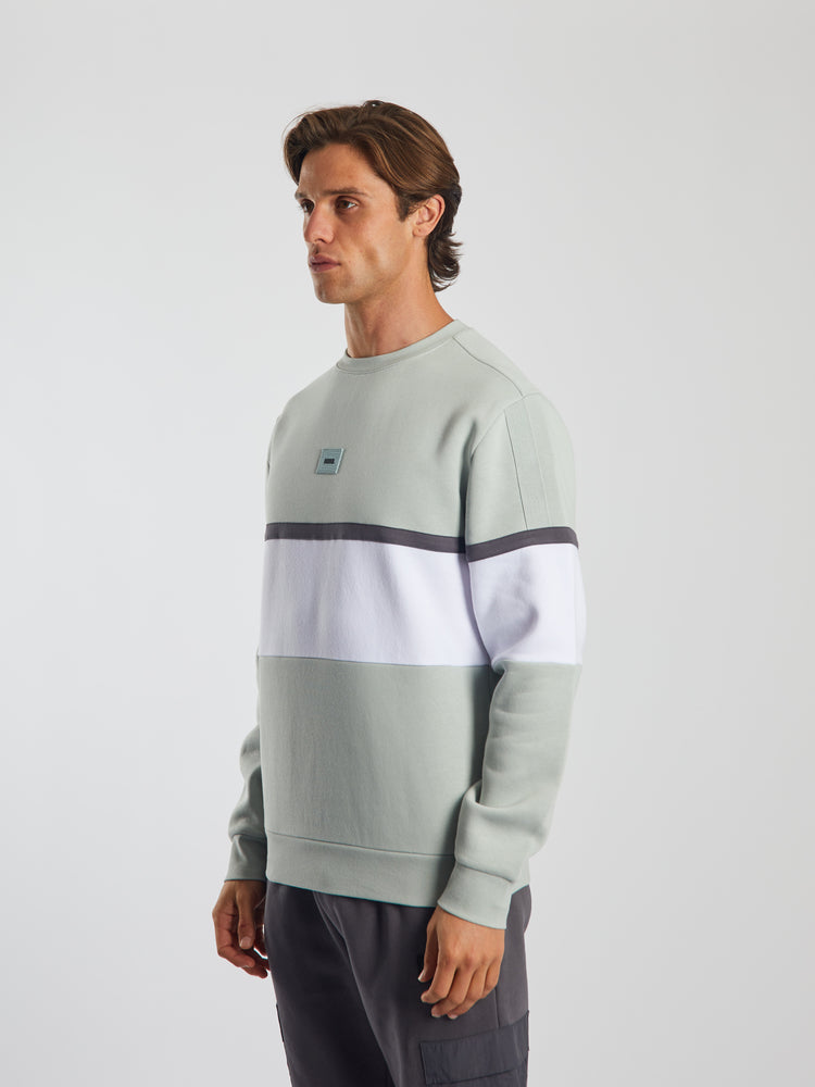 Kenneth Sweatshirt Glacier Ice