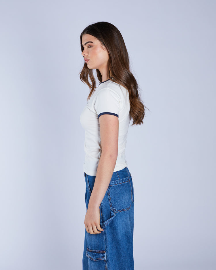Bowen Tee Chalk