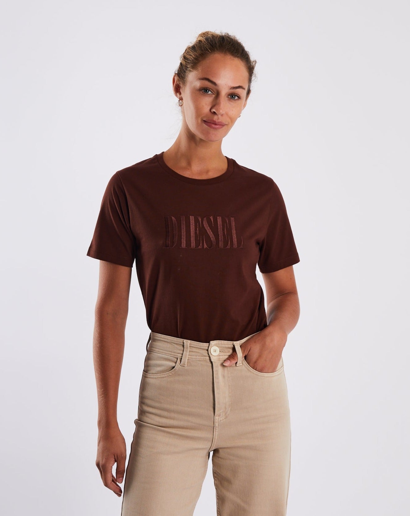 Leandra T Shirt Deep Coco