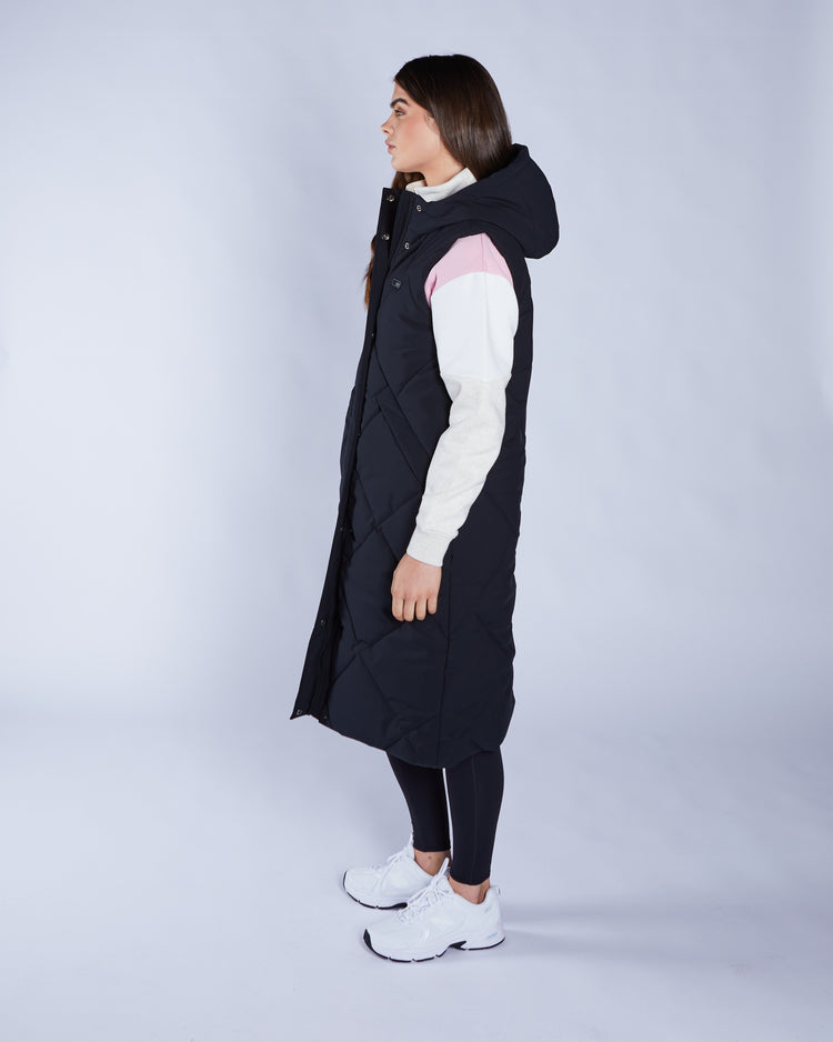 Lellia Gilet Pitch Black