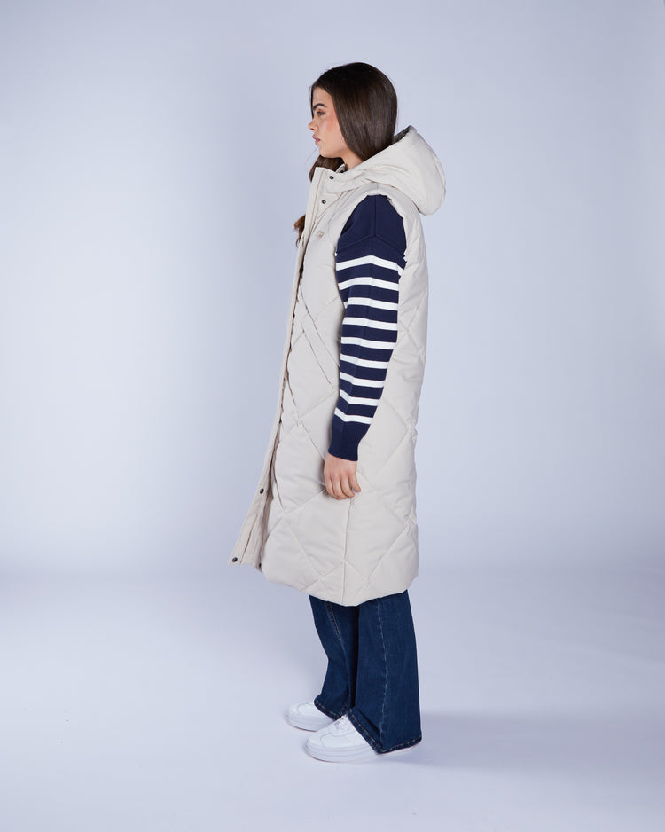 Lellia Gilet Warm Oat