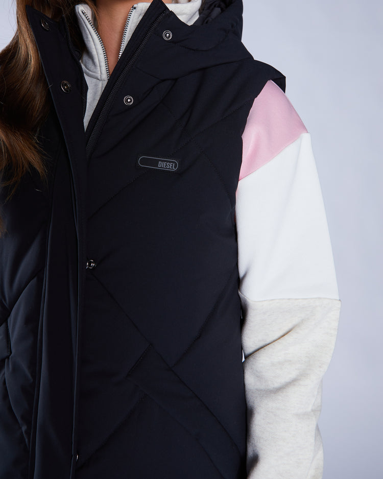 Lellia Gilet Pitch Black