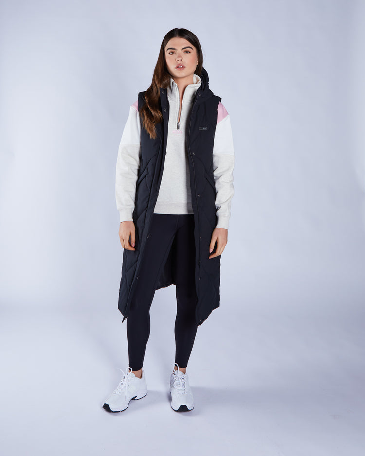 Lellia Gilet Pitch Black