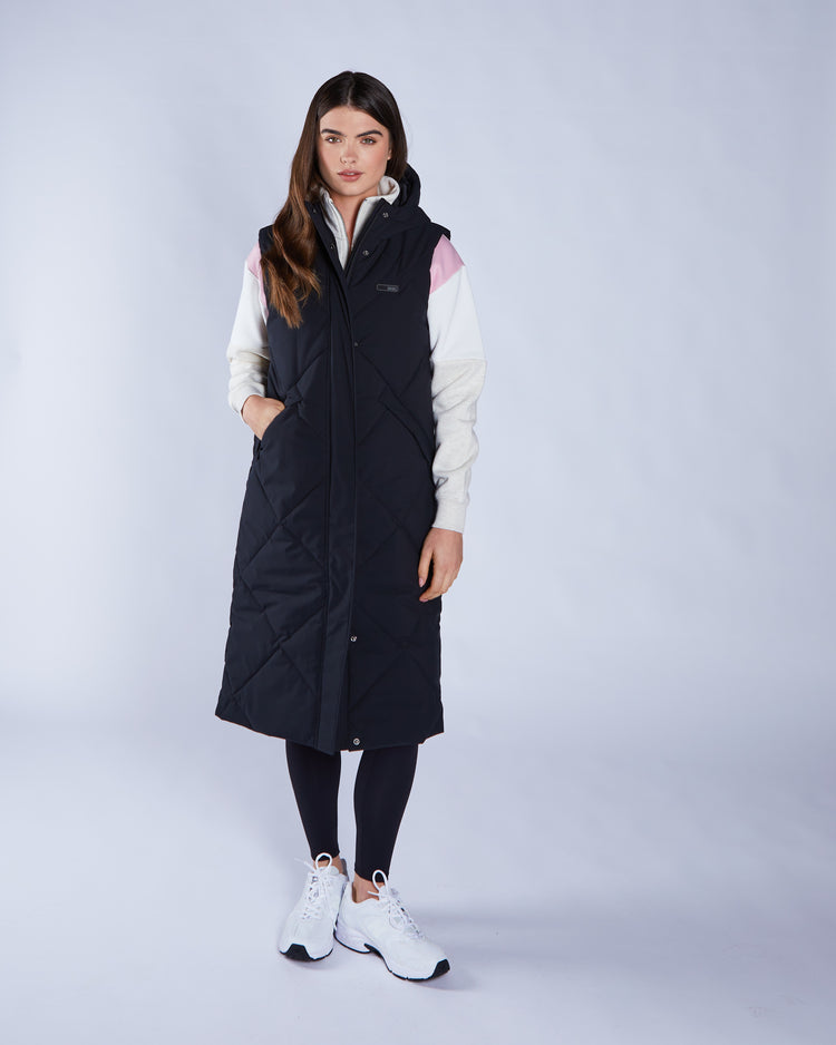Lellia Gilet Pitch Black