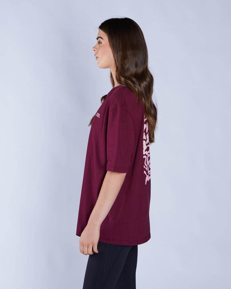 Leya Tee Deep Orchid