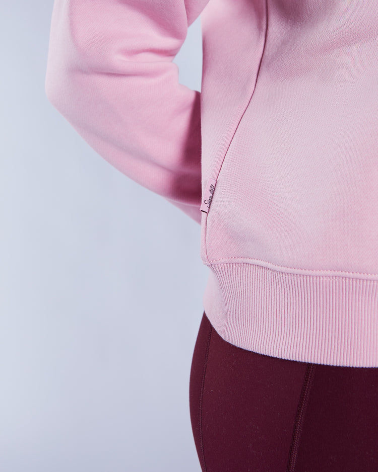 Lucy Half zip Multi Pink