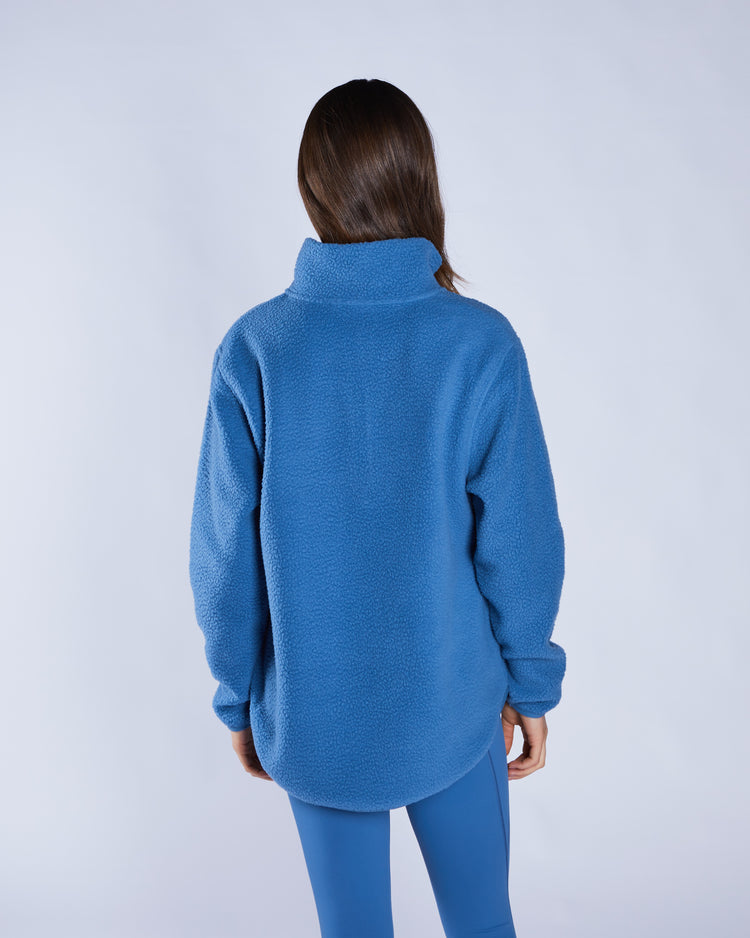 Luna Half Zip Pitch Blue