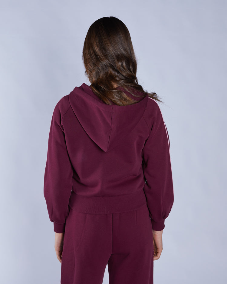 Leonella Zipper Deep Orchid