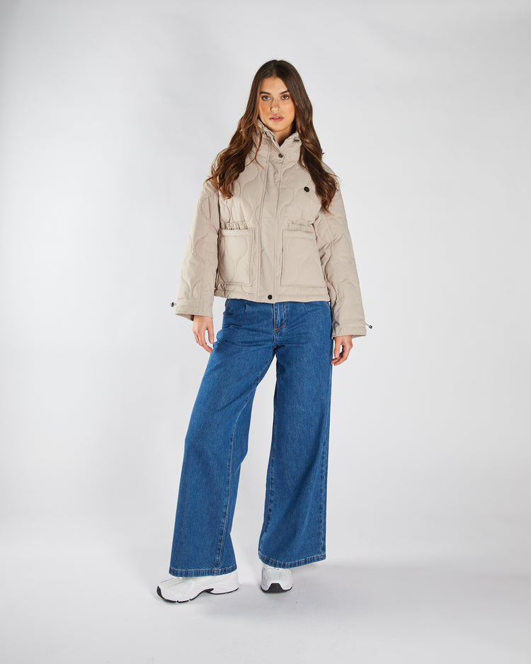 Lilou Jacket Soft Mushroom