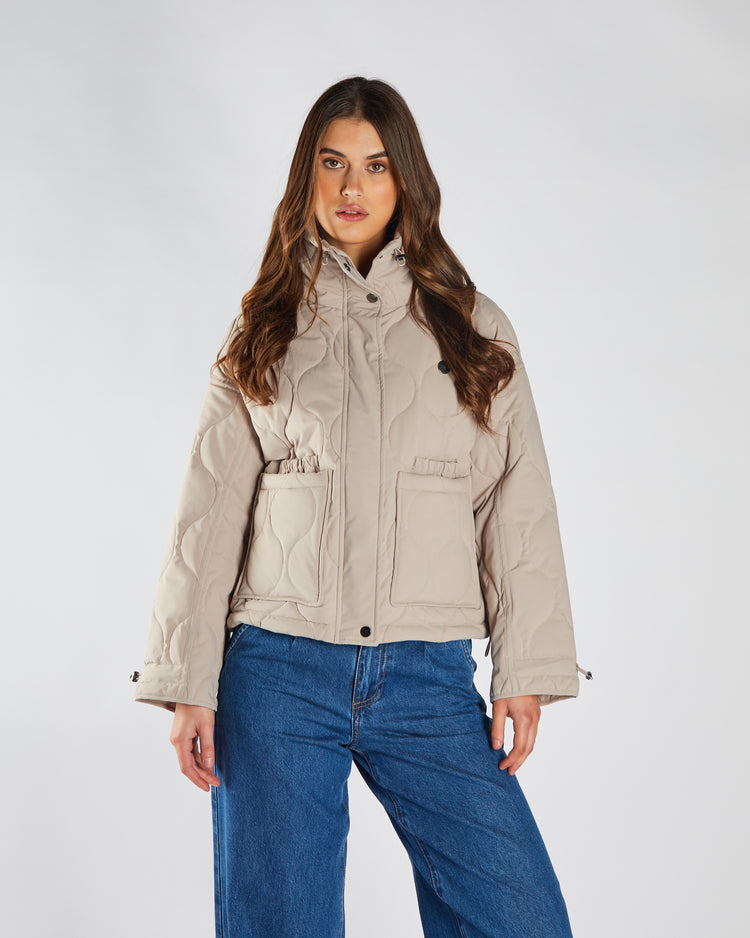Lilou Jacket Soft Mushroom