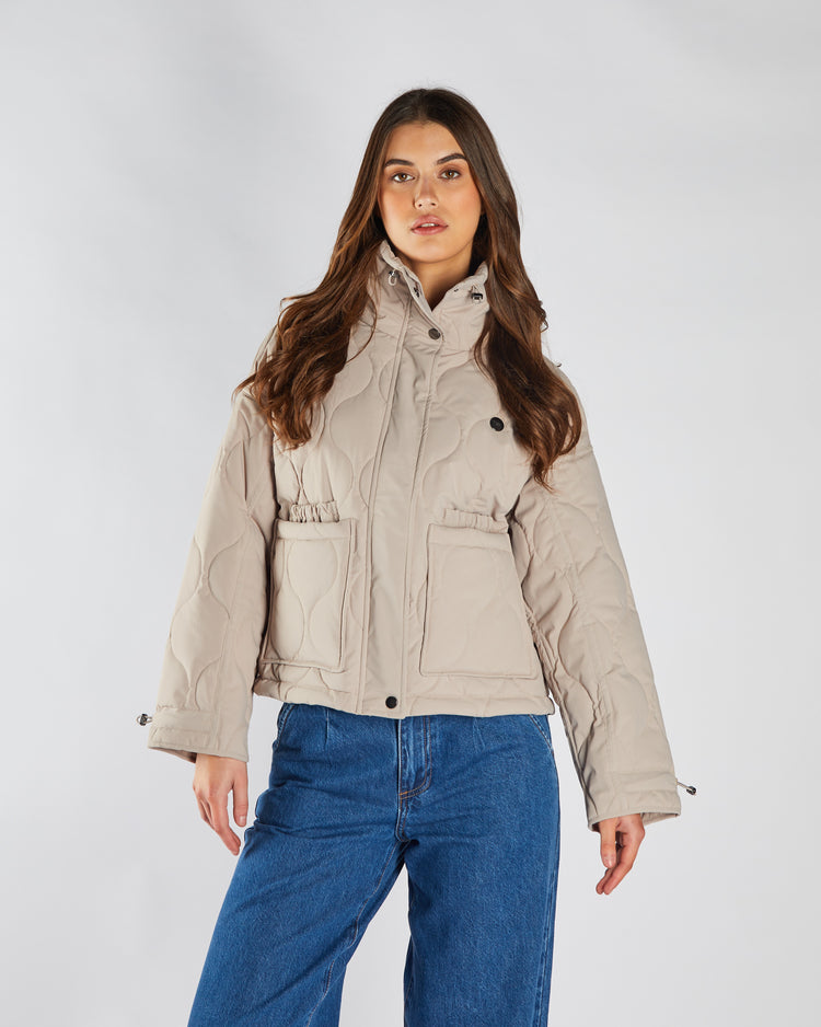 Lilou Jacket Soft Mushroom