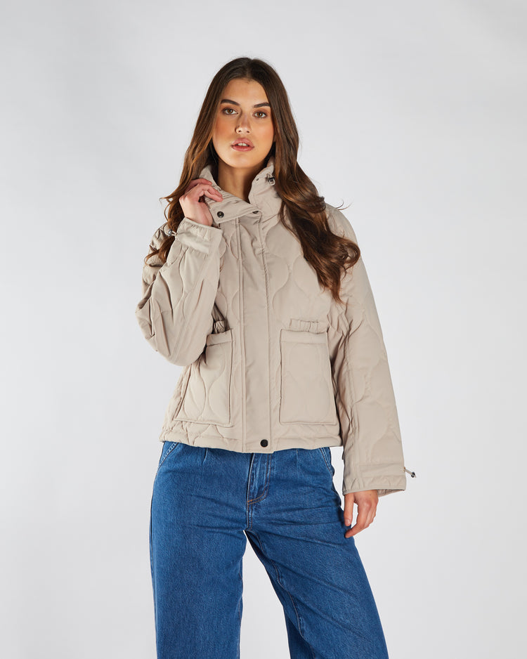 Lilou Jacket Soft Mushroom