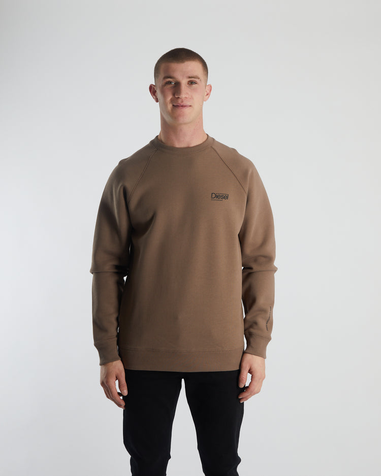 Magma Sweatshirt Nutmeg Brown