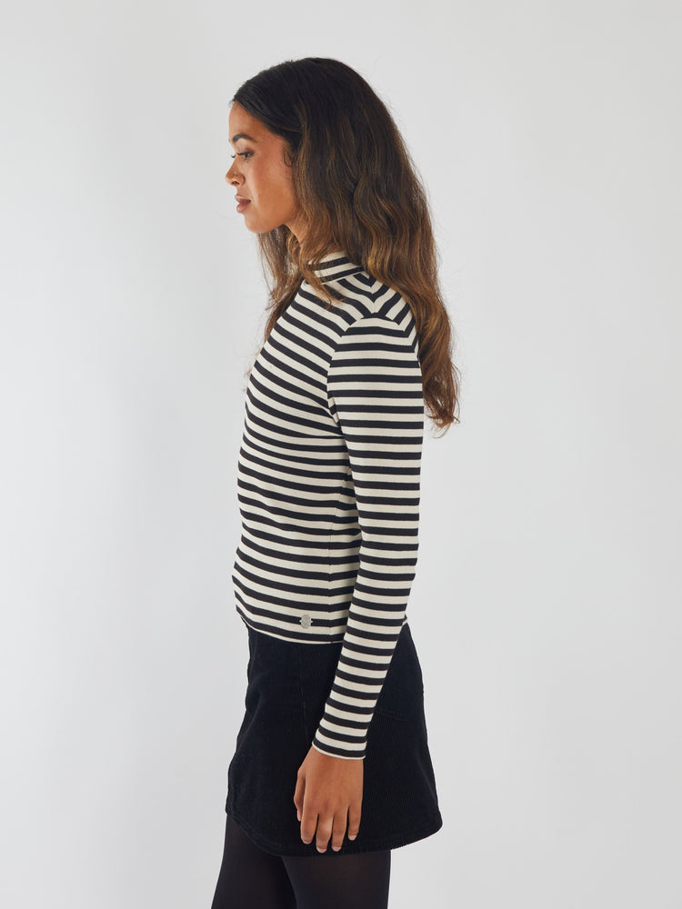 Marni LS Top Black & Stone White