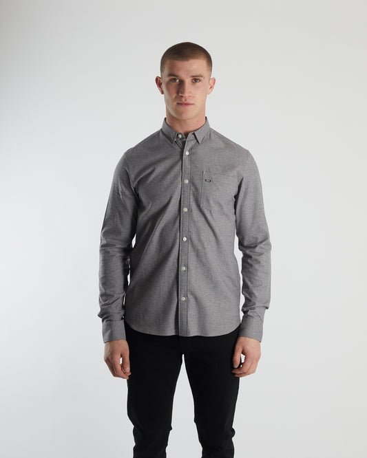 Milton Grindle LS Shirt Grey