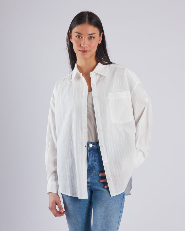 Marin Shirt Dove White