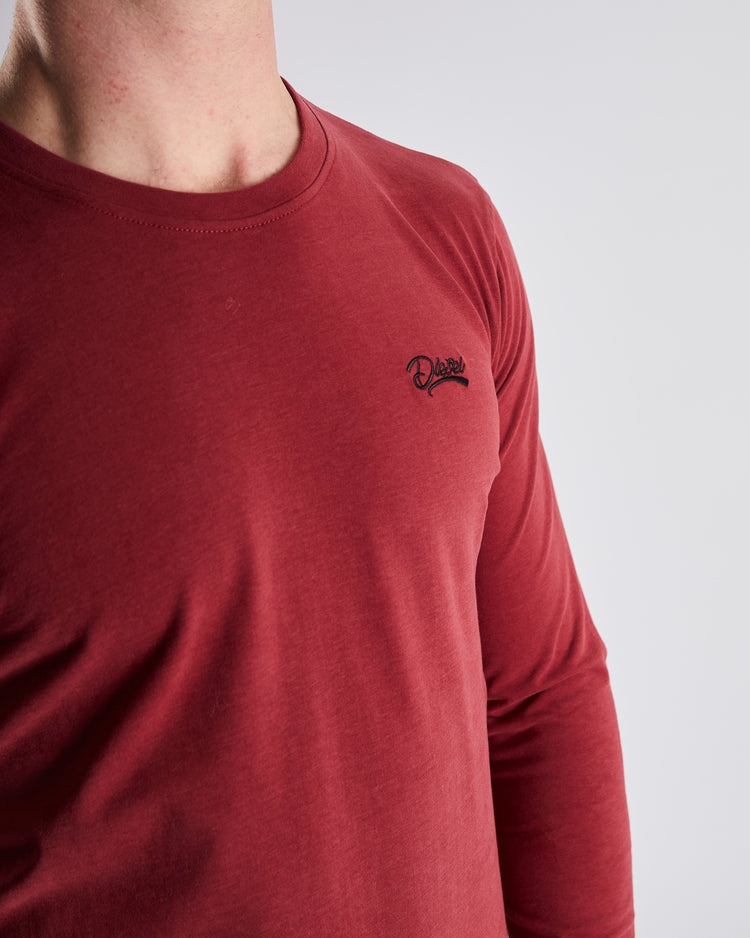 Basic Nilo L/S Tee Havana Red