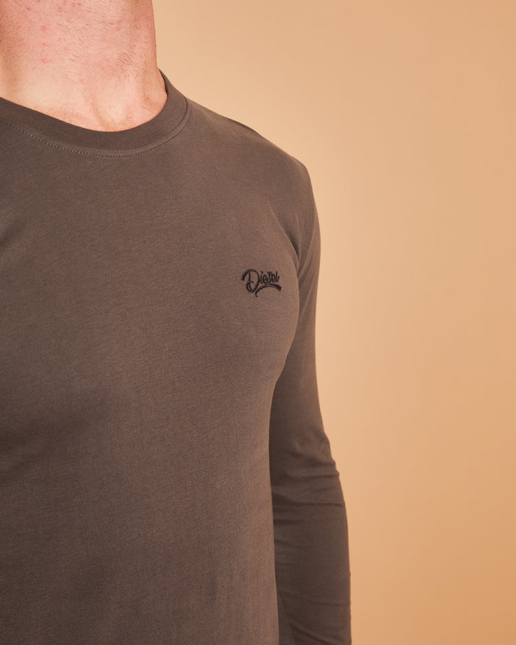 Basic Nilo L/S Tee Peat Moss