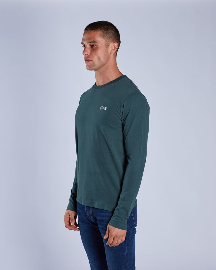 Basic Nilo Ls Tee College Green